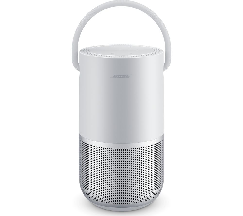 Bose Portable Wireless Multi-room Home Speaker with Google Assistant &amp; Amazon Alexa - Silver, Silver