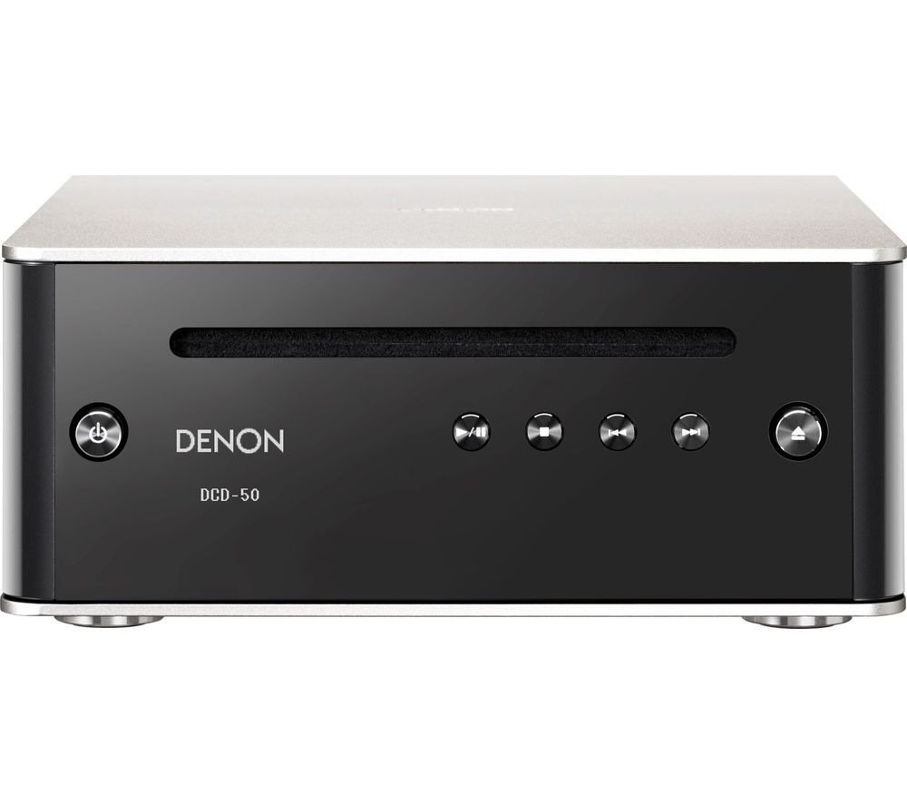 Denon DCD-50 CD Player - Black &amp; Silver, Black