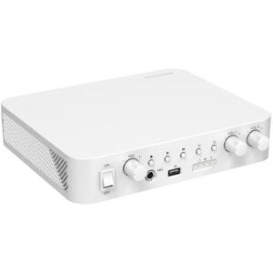 HIKVISION Audio DS-QAE0A60G1-VB.Amplificatore analogico uscita 100V, 60W,sorgente Bluetooth,USB,MIC.