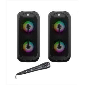 Xtreme Speaker Wireless Bt Twin Tower-nero