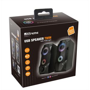 Xtreme Usb Speaker Twin-nero