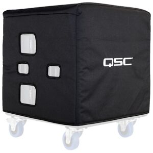 QSC E118sw Cover Black with white  logo