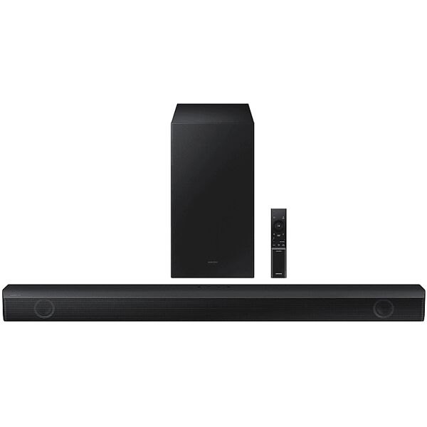 samsung soundbar + subwoofer  hw-b550/zf