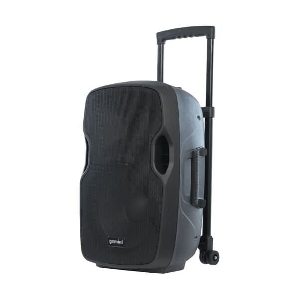 gemini as-12togo cassa bluetooth attiva trolley potenza 1500 watt colore nero - as 12 to go