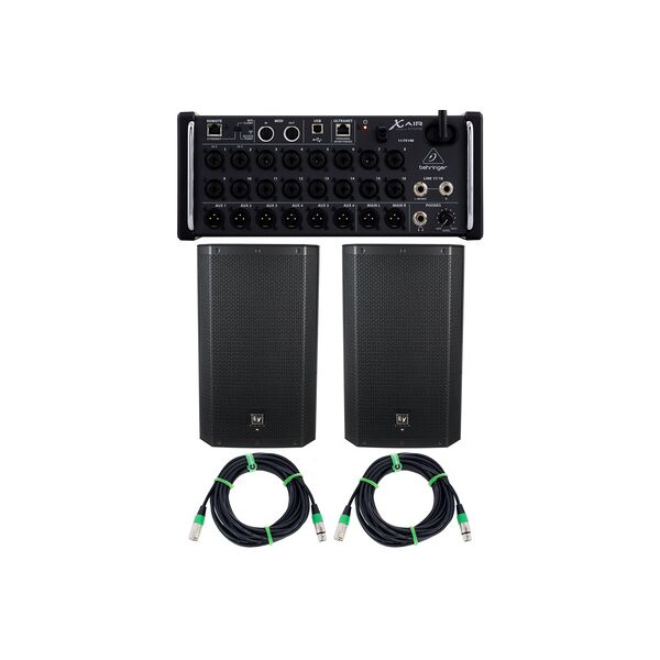 behringer x air xr18 ev zlx 12p bundle