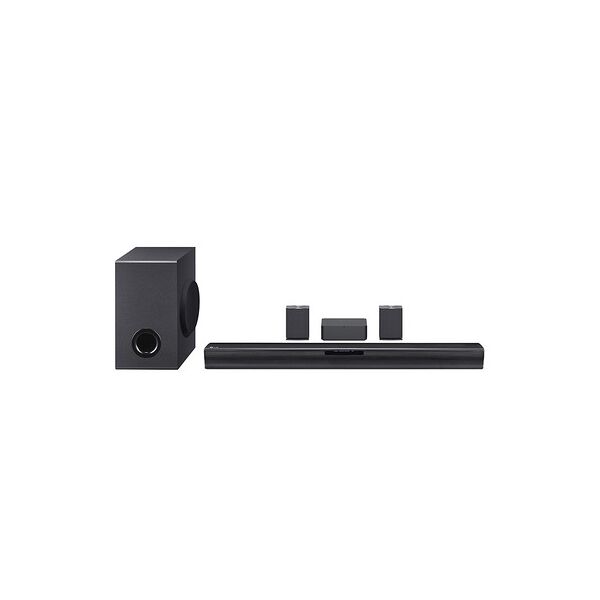 lg soundbar sqc4r 220w 4.1 canali, casse posteriori, dolby digital, su