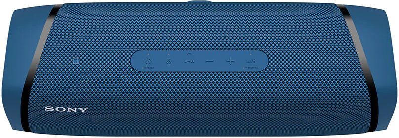 Sony SRS XB43 - Speaker bluetooth waterproof, cassa portatile con autonomia fino a 24 ore e effetti luminosi (Blu)