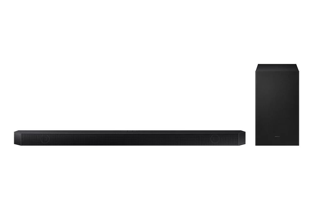 Samsung Soundbar HW-Q700B/ZF con subwoofer 3.1.2 canali 320W 2022, audio 3D wireless ottimizzato, effetto cinema surround