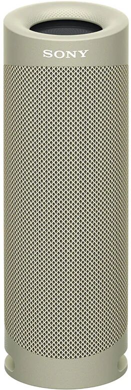 Sony SRS XB23 - Speaker bluetooth waterproof, cassa portatile con autonomia fino a 12 ore (Taupe)