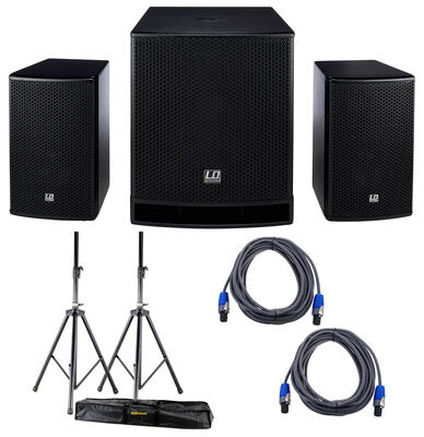 LD Systems Dave 15 G3 Bundle nero
