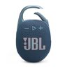 JBL Clip 5 in Blue Portable Bluetooth Speaker Box Pro Sound, Deep Bass and Playtime Boost Function Waterproof and Dustproof 12 Hours Runtime