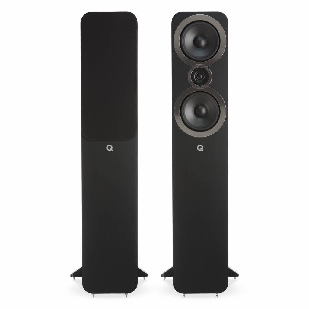 Q Acoustics 3050i - Vloerstaande Speakers - Zwart (per paar)