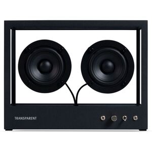 Transparent Sound Small Transparent Speaker Black