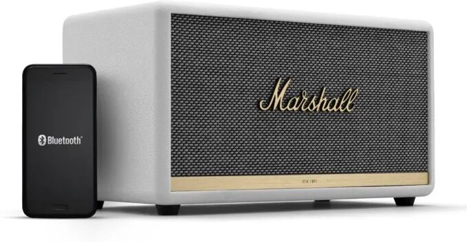 Marshall Stanmore II Bluetooth-høyttaler Hvit