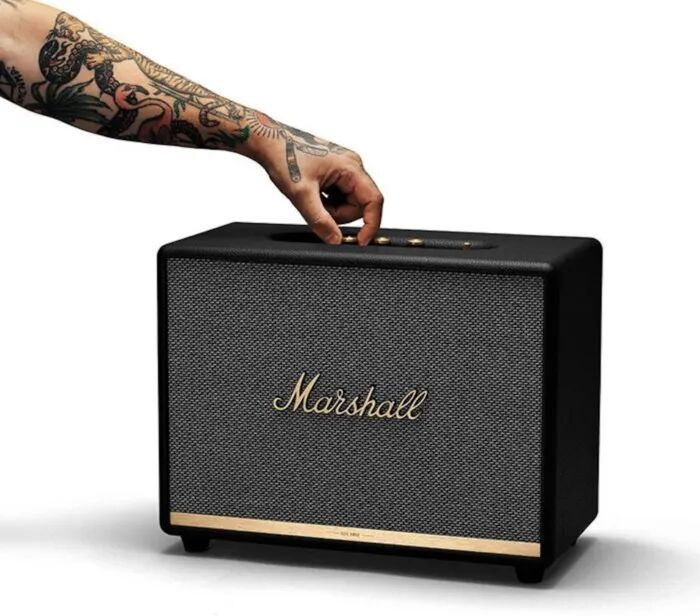 Marshall Woburn II Bluetooth-høyttaler Svart