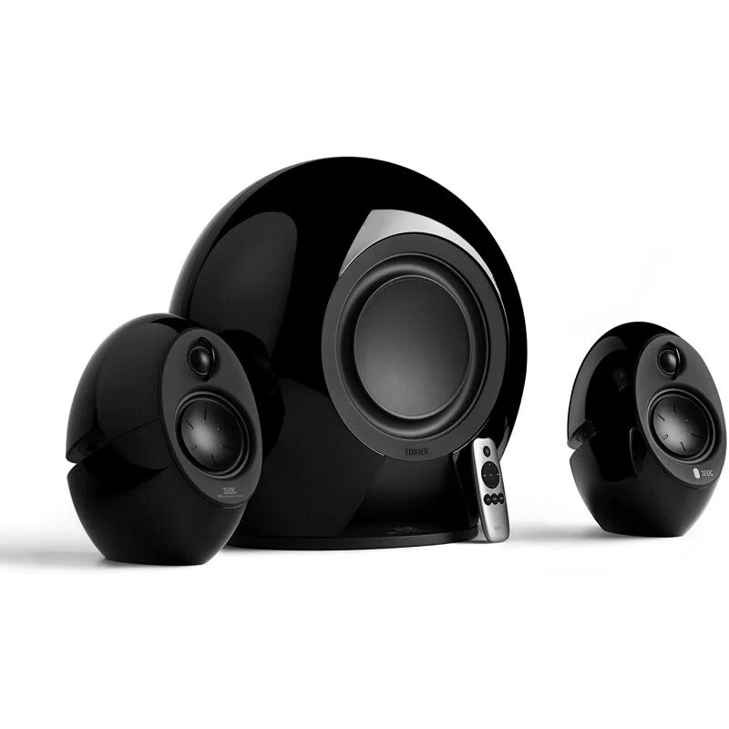 Edifier e235 colunas 2.1 com subwoofer pretas