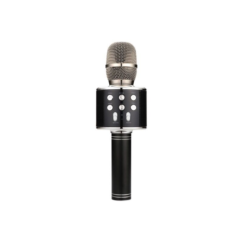 Qtx Microfone Para Karaoke / Festas Preto