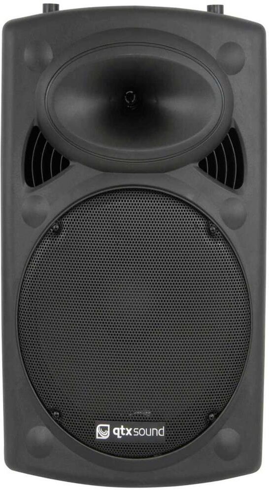 Qtx Coluna Passiva 15" 250w Rms Pa Moldada Serie Qr