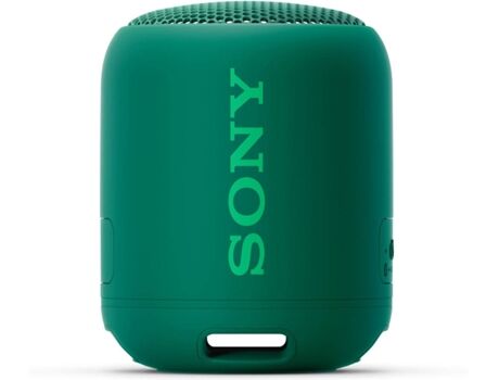 Sony Coluna Bluetooth XB12 (Verde - Autonomia: Até 16 Horas - Alcance: 10 m)