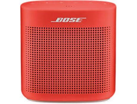 Bose Coluna Bluetooth Soundlink Color II ( Vermelho - Autonomia: até 8 h - Alcance: 9 m)