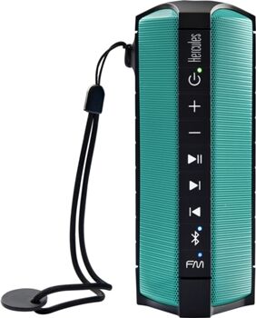 Hercules Coluna Bluetooth Wae Outdoor Rush (Azul - 2,2 W - Autonomia: Até 12 horas - Alcance: 10 metros)