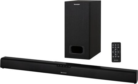 Sharp Soundbar HT-SBW110 (2.1 - 180 W - Subwoofer Com Fios)