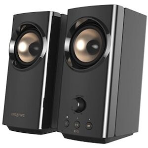 T60 Compact Hi-Fi 2.0 Speakers, Black