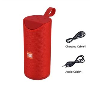 Bluetooth-Högtalare 5w - Fm-Radio - Modell Tg-113a (Färger: Röd)