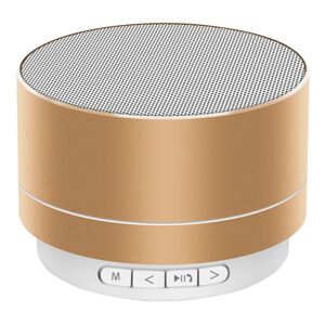 EMILY Rund Mini Bluetooth Högtalare Guld