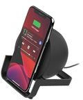 BoostCharge Wireless Charging Stand/Speaker, Black