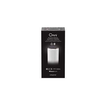 Omni Wireless Bluetooth Wi-Fi Speaker, White