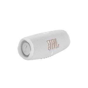 JBL Charge 5 Portable Bluetooth Speaker - White
