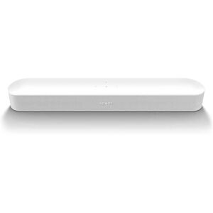 Sonos Beam (Gen 2) Compact TV Soundbar with Music Streaming and Dolby Atmos - White