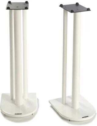 Symple Stuff 70cm Fixed Height Speaker Stand Symple Stuff Finish: Diamond White  - Size: 18cm H X 59cm W X 55cm D