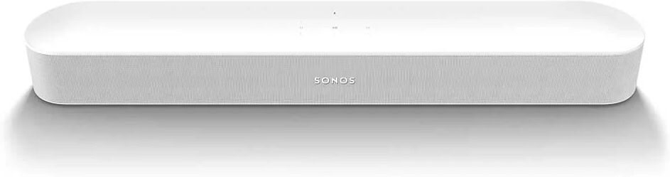 Sonos Beam (Gen 2) Compact TV Soundbar with Music Streaming and Dolby Atmos - White