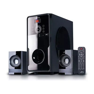 beFree Sound 2.1 Channel Bluetooth Surround Sound Speaker System, Black