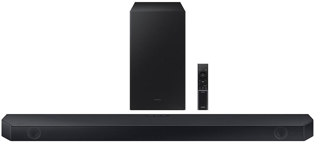 Samsung Hw-Q60C 3.1 Ch. Surround Sound System with Wireless Subwoofer, Dolby Atmos, and Dts Virtual (2023) - Black