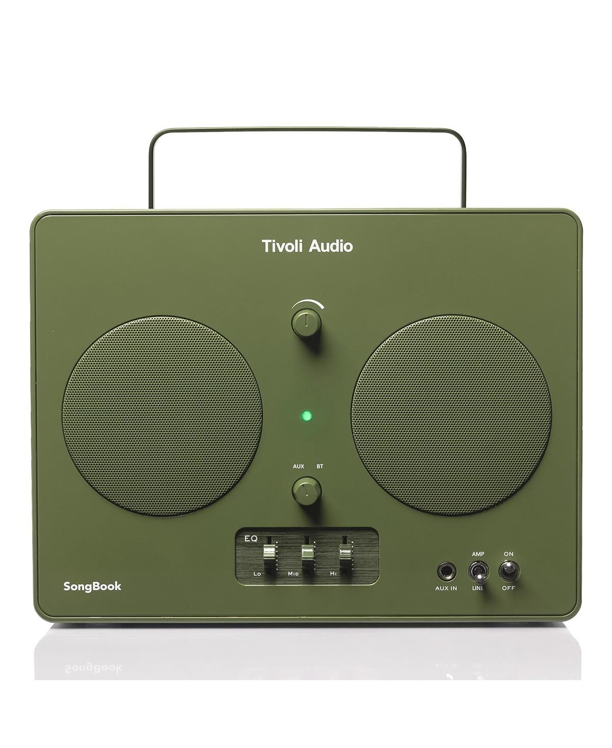 Tivoli Audio Songbook Bluetooth Speaker with Built-In Pre-Amp and Carrying Handle - Green