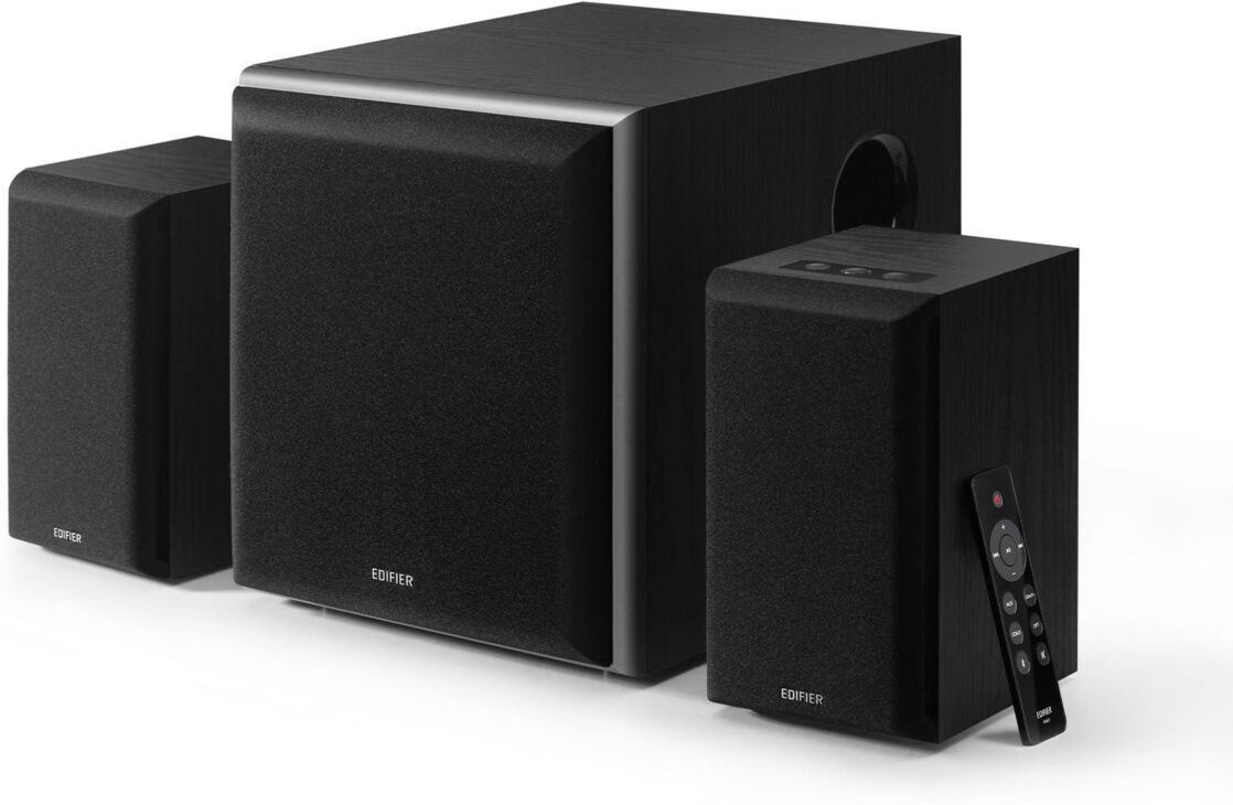 Edifier M601db Multimedia Speaker With Wireless Subwoofer, Black - Black