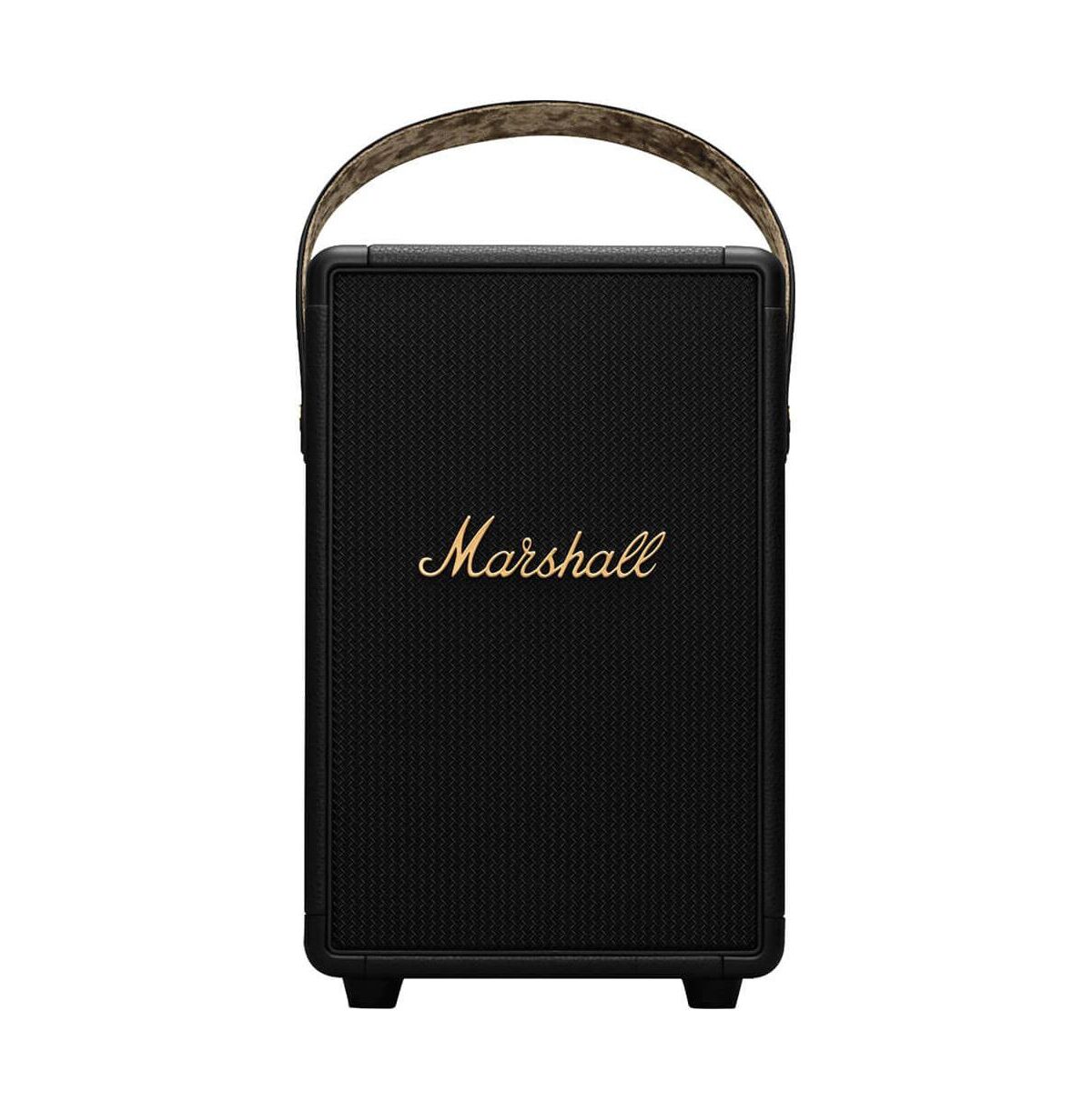 Marshall Tufton Portable Bluetooth Speaker - Black/Brass - Black