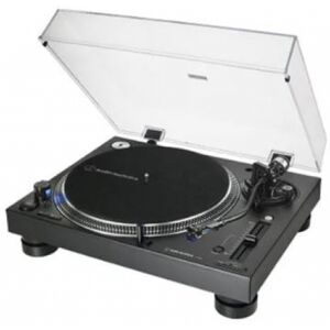 Audio-Technica AT-LP140X - Professioneller Plattenspieler mit Direktantrieb - Schwarz