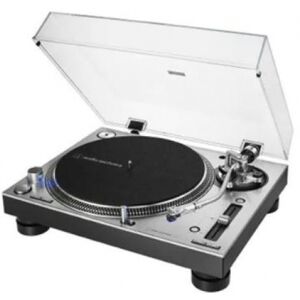 Audio-Technica AT-LP140X - Professioneller Plattenspieler mit Direktantrieb - Silber