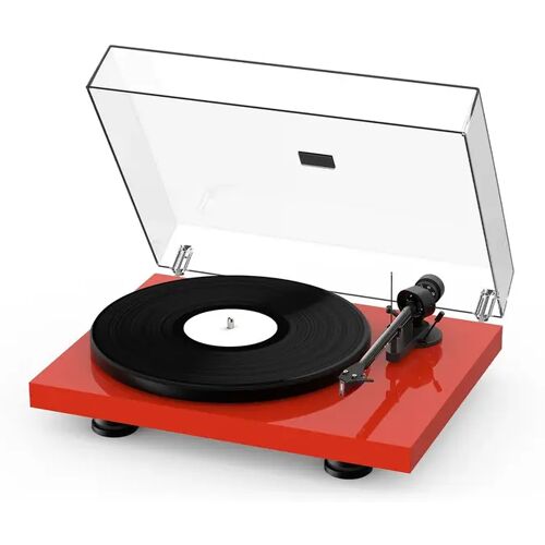 Pro-Ject Debut Carbon EVO Plattenspieler – hochglanz rot