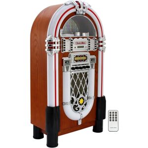 MonsterShop Retro Jukebox med Lydsystem og Belysning