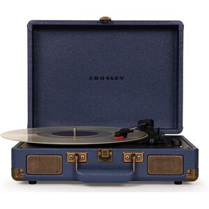 Crosley Cruiser Deluxe Pladespiller Tovejs Bluetooth (Navy)