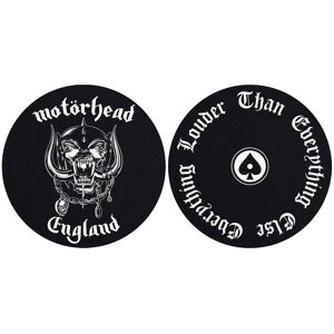 Motorhead Turntable Slipmat Set: England / Louder (Retail Pack)