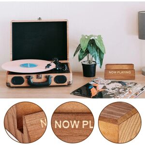 Spiller nu Vinyl Record Stand Vinyl Record Holder Display Wood R
