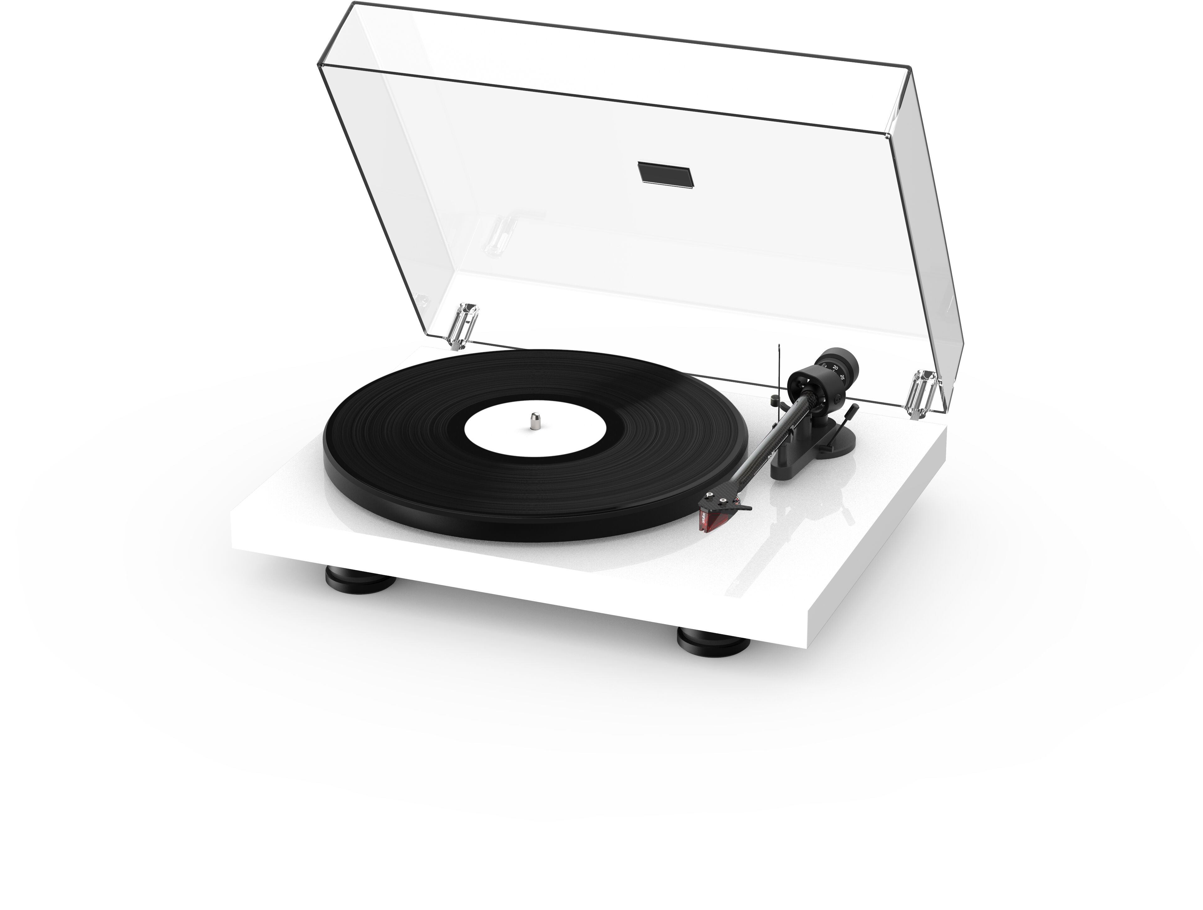 Pro-Ject Debut Carbon Evo 2m Red Hvid High Gloss