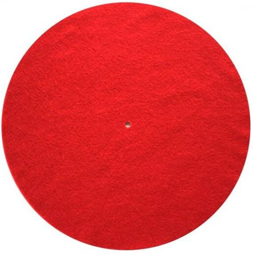 Pro-Ject Felt Mat 300mm Red