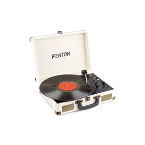 Fenton RP115G - Platine vinyle vintage Bluetooth pour disques 33, 45 et 78 tours - Crème, avec haut-parleurs intégrés - Publicité